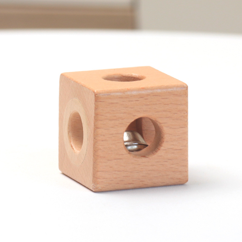 Bebés de 0 a 3 años de edad, educación temprana, práctica de rompecabezas, juguetes de agarre, cubos de madera, huevos, tazas de bolas redondas, ayudas didácticas Montessori image 13
