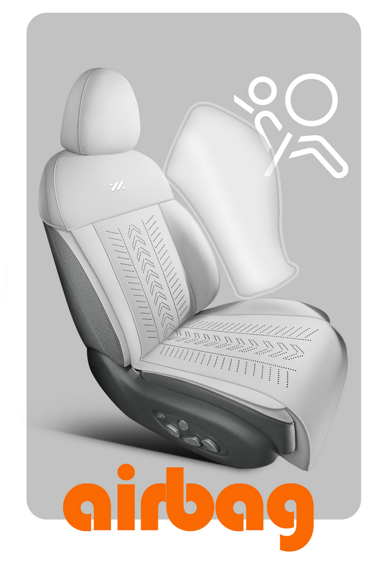 23-25 Zhiji LS6 Special Car Cushion Fur Four Seasons Universal Seat Cushion Breathable Half Pack Seat Cushion Cover