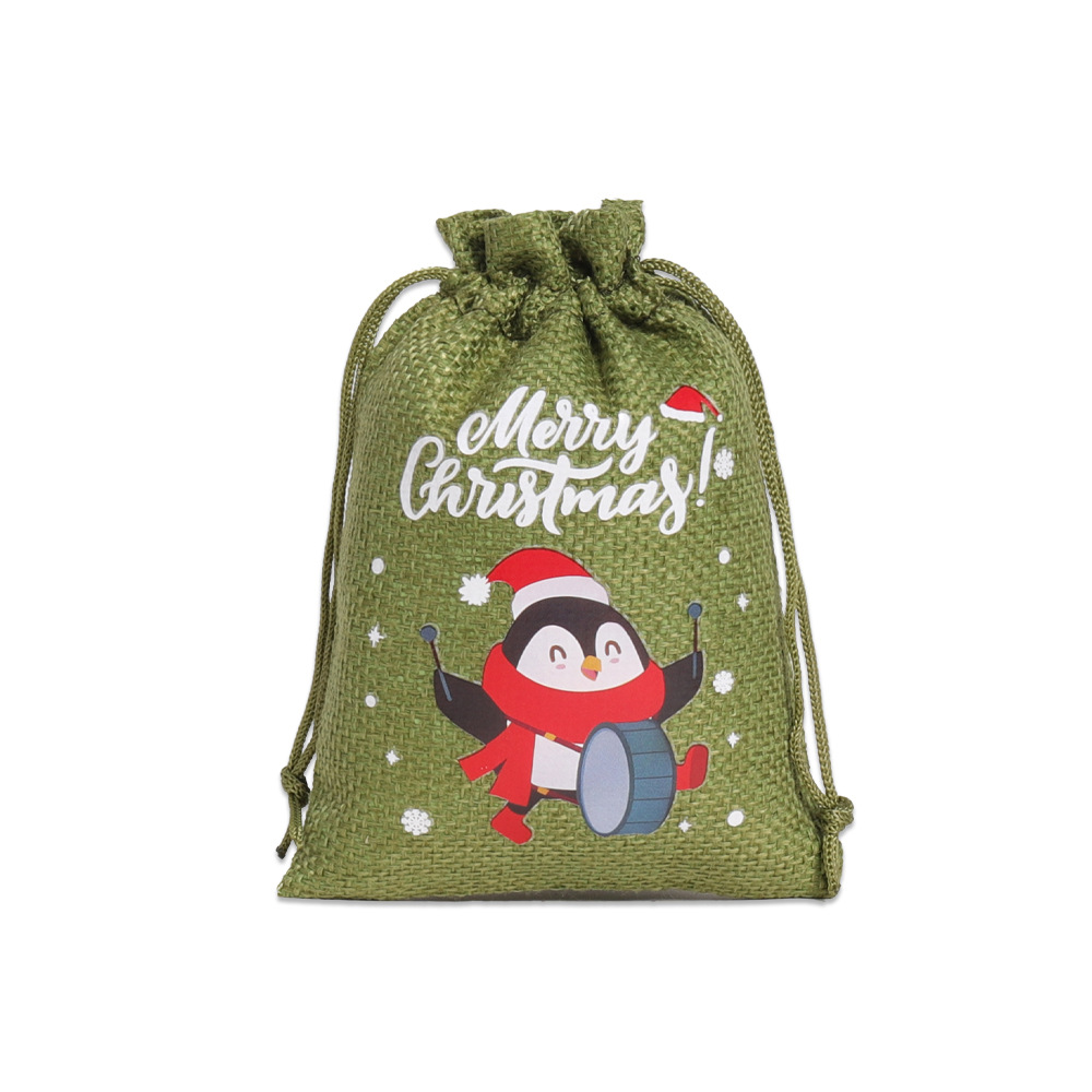 10*14 см; Пингвин играет на барабанах