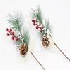 Christmas decorative flower ring material simulation pine needle pineculus home ornaments