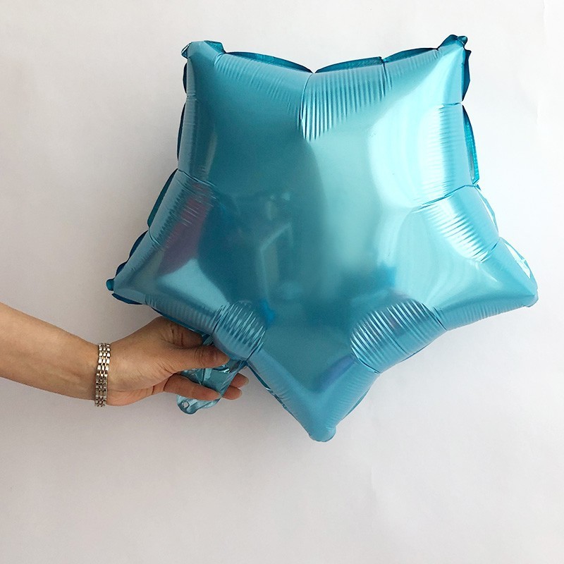 18inch 五芒星アルミフィルムバルーンライトプレートモノクロ誕生日パーティーの装飾結婚式の部屋イベントお祝いアレンジメントアルミ箔|undefined
