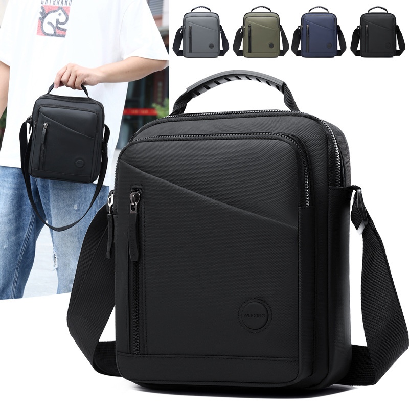 Nueva bolsa de hombro de hombre, bolsa de viaje diaria, bolsa de moda impermeable, bolsa de hombre al aire libre de gran capacidad, bolsa transfronteriza