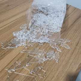 异形拼图儿童建筑七巧板碎玻璃十级难度透明拼图亚克力水晶噩梦