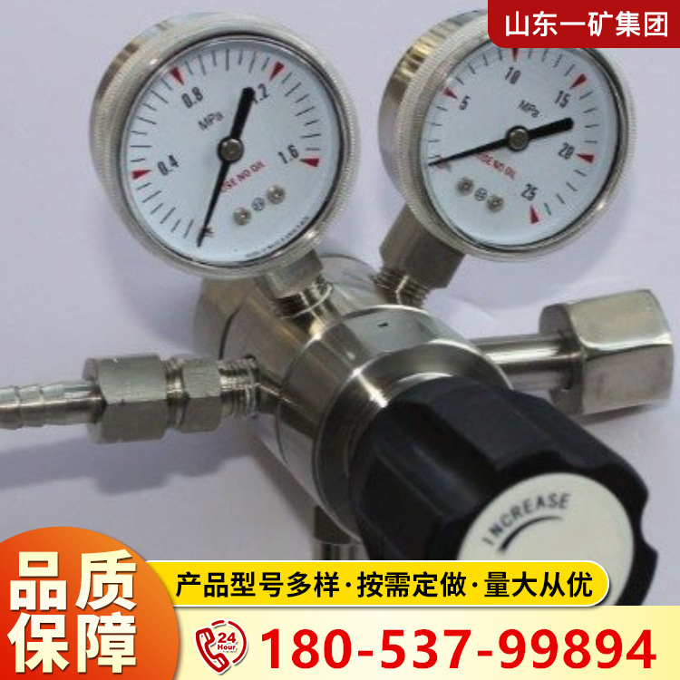 31 L不锈钢材质大流量气体分配系统气瓶集合装置用减压器