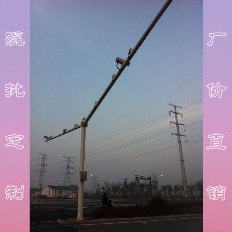 八角监控杆生产厂家批发供应八角监控杆毛坯 监控杆两根起批