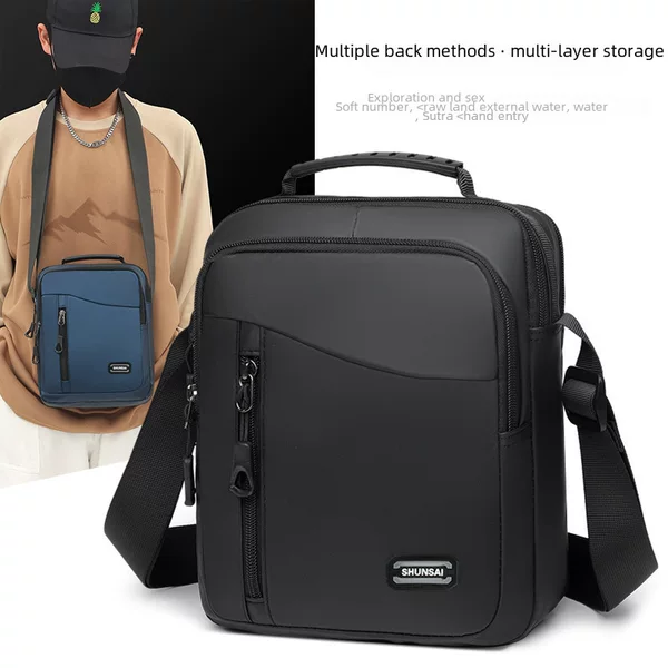Business Commuter Men's Bag New Men's Casual Shoulder Bag Fashion Outdoor Sports Men's Casual Shoulder Bag