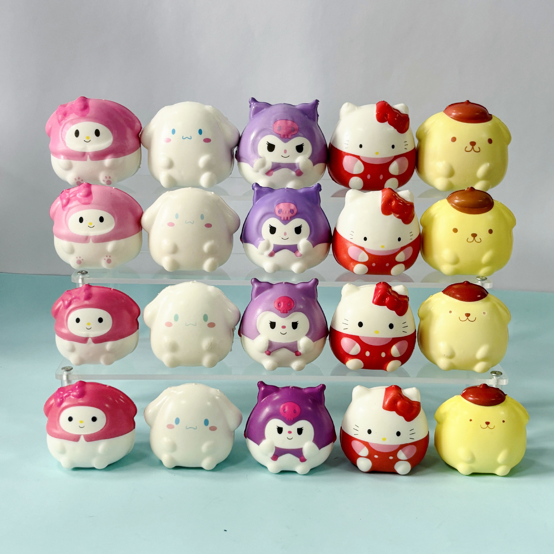 라운드 산리오 대형 사이즈 랜덤 발송 (메쉬백에 포장)