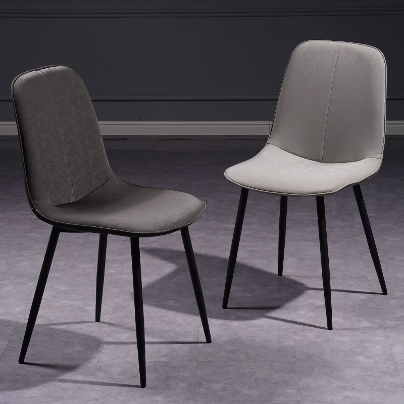Sillas de comedor domésticas nórdicas lujosas sillas de respaldo de hierro forjado modernas y simples para negociar mesas de escritorio sillas de comedor sillas de ocio