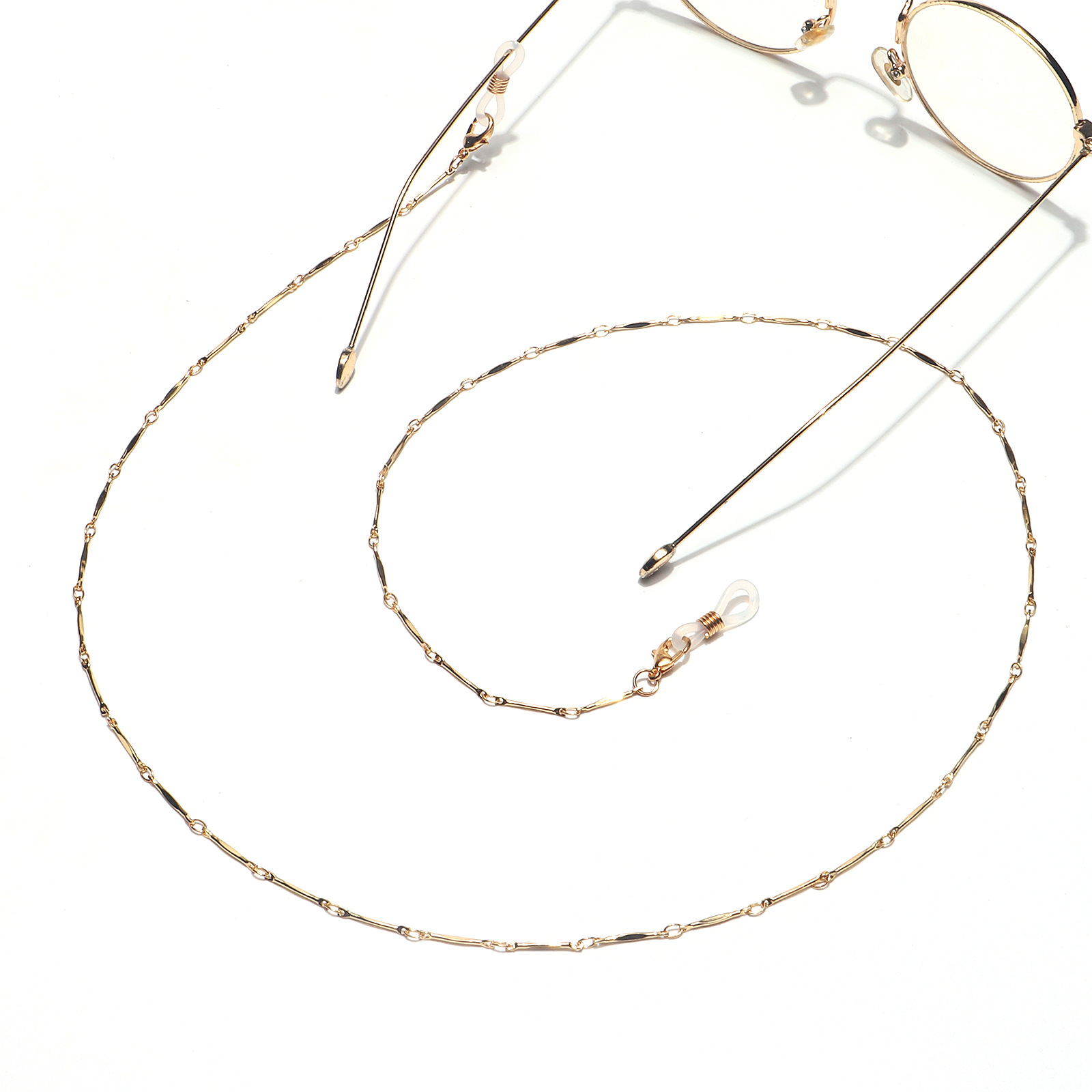 Fashion Simple Thin Twisted Glasses Chain Wholesale Nihaojewelry display picture 6