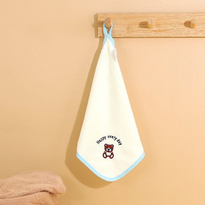 Toallas cuadradas absorbentes de coral gruesas para bebés, toallas de saliva para bebés, toallas faciales para niños, toallas de limpieza de manos, toallas de lavado de pedo