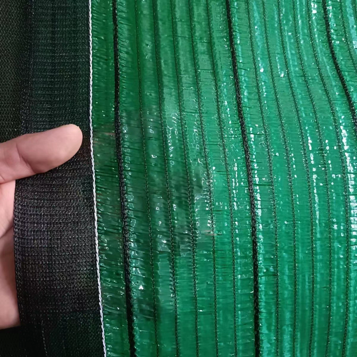 Оптовая продажа производителем сельскохозяйственной затеняющей сетки для теплиц для разведения рыбы в пруду с бычьим лягушкой, антивозрастная плоская игольчатая зеленая затеняющая и солнцезащитная сетка