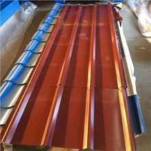 彩钢压型瓦压型彩钢板 单层铁皮瓦 彩钢复合瓦 隔热彩钢瓦铁皮板
