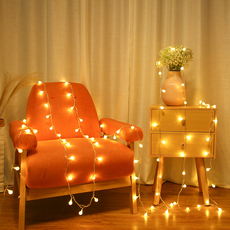 Lámpara de bola de burbujas al aire libre de Navidad decoración de burbujas de luz de color mayorista minorista mercado nocturno de luces