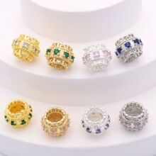 18k����ɫ10mm ��荻�߅�ʹ������� diy���ˮ������������