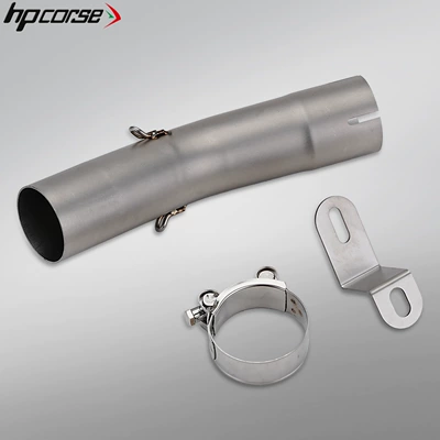 and medium section, non-destructive installation, Motorcycle exhaust pipe