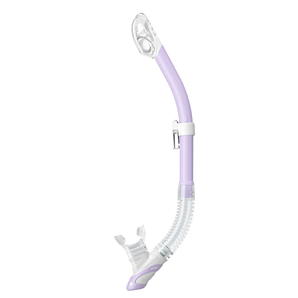 Nuevo tubo de respiración de buceo natación ventilación tubo de respiración seco completo equipo de snorkel tubo de respiración de entrenamiento de buceo