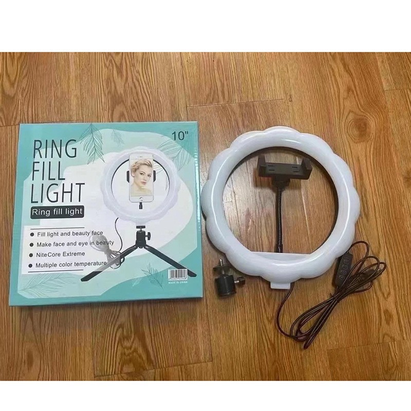 Internet celebridad Luz de relleno en vivo venta al por mayor 6 8 10 12 13 18 22 pulgadas belleza Luz de relleno 10 pulgadas Luz de relleno