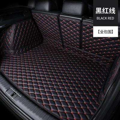 G500 Mercedes-Benz Large g – Trunk Mat - full-surround-black-and-red-lines-take-a-photo-and-note-the-model-year-vv