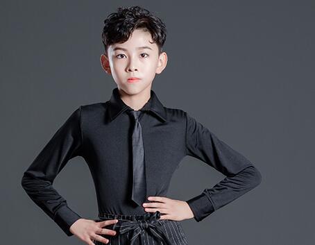 Black coat + bow tie + tie