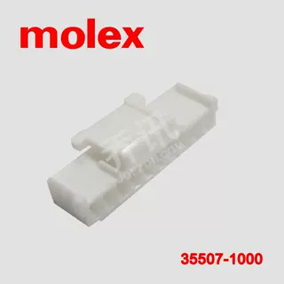 Molex����������35507-1000 ���ν���10pin���Ű�ɫ������ԭװ