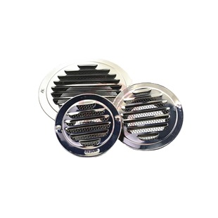 304 stainless steel flat vent cap 201 flat tube cap air outlet exhaust port range hood exhaust pipe rainproof and bird proof