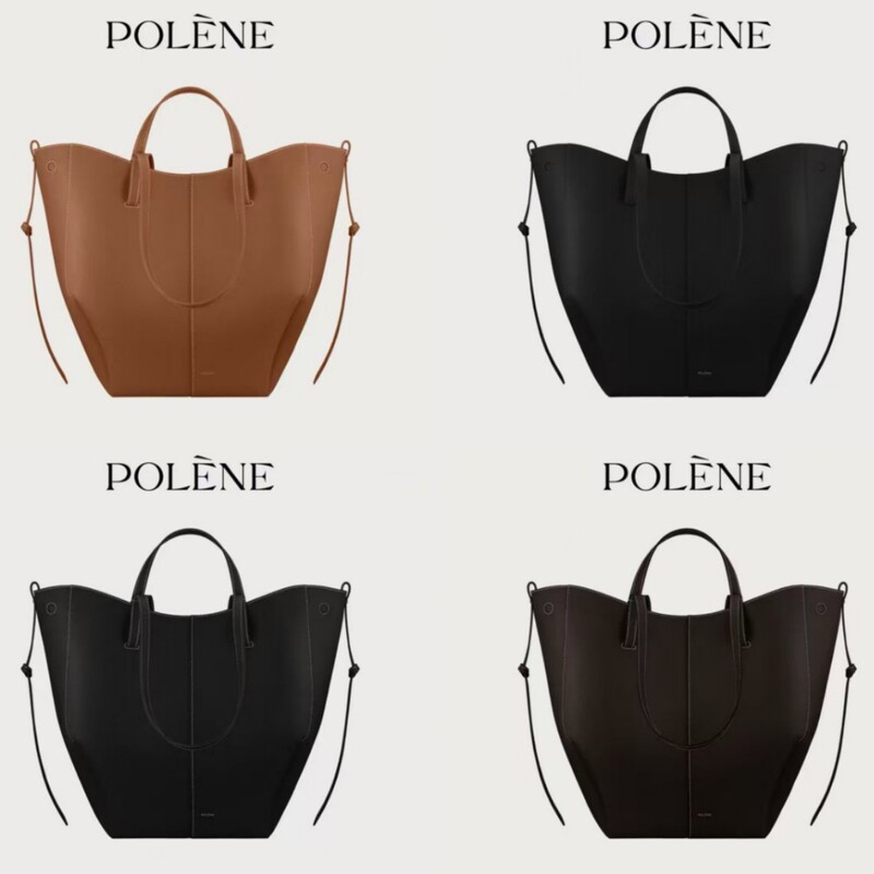 Cross-Border New Product Polene Wing Bag Polene Shopping Bag Tote Bag Large Capacity Genuine Leather Women's Bag Cross-Border New Product Polene Wing Bag Polene Shopping Bag Tote Bag Large Capacity Genuine Leather Women's Bag