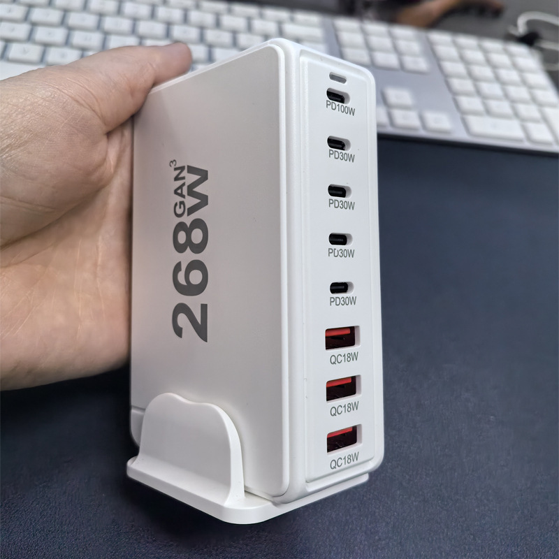 600W窒化ガリウム充电器20V5Aハイパワー携帯电话タブレットノートブックユニバーサルデスクトップ充电スタンド600W|undefined