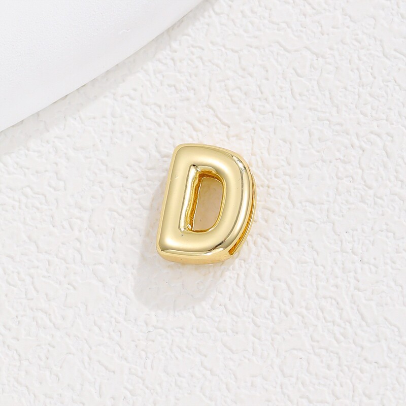 AS ジュエリークロスボーダー temu ホット販売 26 英字 diy ブレスレット 10 ミリメートル時計ストラップ金メッキ文字卸売|undefined