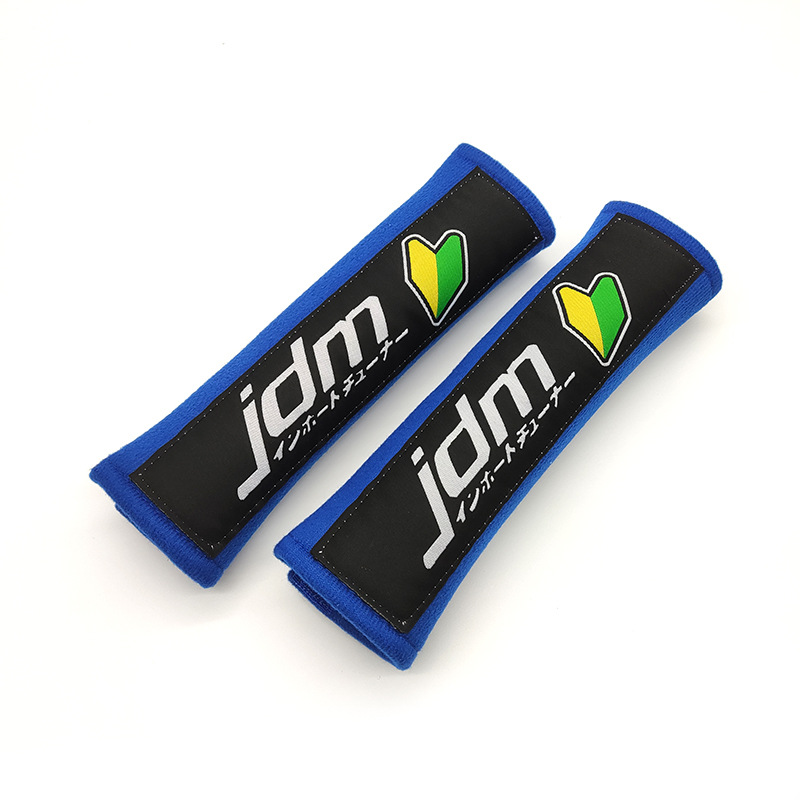 Seat belt shoulder pad – Tengyuan Seatbelt Shoulder Pad - jdm-blue