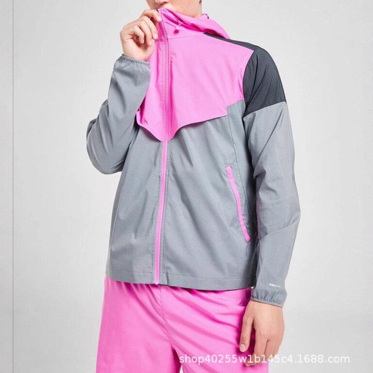 2025 New Model Sports Breathable Color-Blocking Jacket, Similar Style, Available on Independent Sites and Amazon, Hiking Set, Casual Quick-Dry