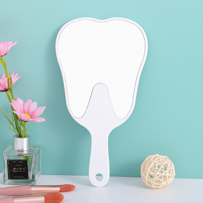 Espejo de Mano Portátil de Plástico de Alta Definición para Baño y Dormitorio image 14