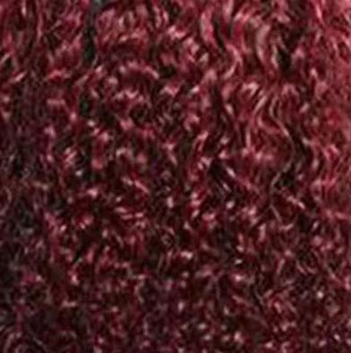 Peluca de pelo degradado europeo y americano pelucas de las mujeres africanas mano enrollamiento palo mullido fibra química alta temperatura seda peluca cabeza cubierta