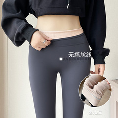 加绒鲨鱼裤女外穿2025新款秋冬季加厚棉裤高腰收腹提臀瑜伽打底裤