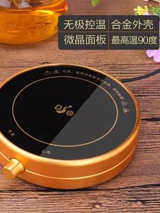 Smart Thermostat Upgraded Heating Coaster Insulated Cup and Saucer Electric Heating Base Plaster Heater