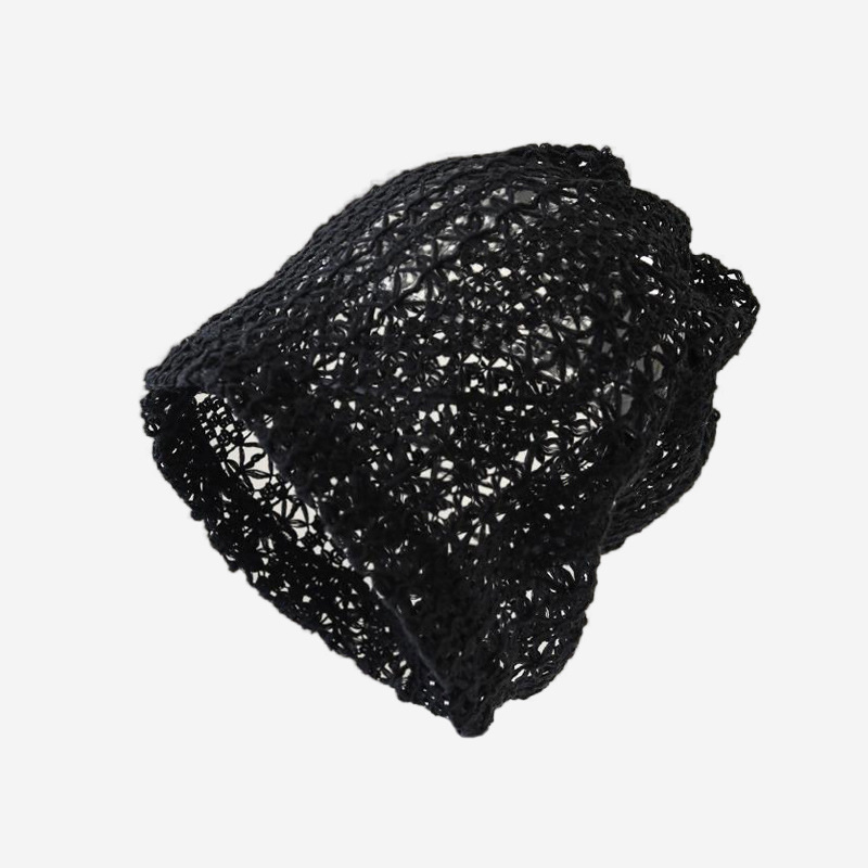 2024 nuevo sombrero de pila vacía de mano para niños y mujeres, sombrero delgado transpirable, sombrero frío, sombrero de estilo literario y versátil, sombrero de cabeza