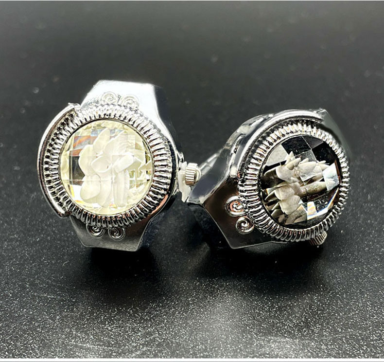 Retro Estilo Clásico Ronda Cuarzo Anillos De Reloj display picture 3