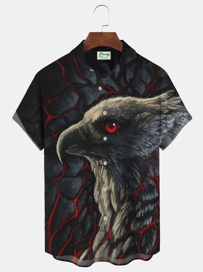 2023 nueva moda verano casual impresión 3D camisa hawaiana vacaciones para hombres junto al mar fábrica transfronteriza al por mayor