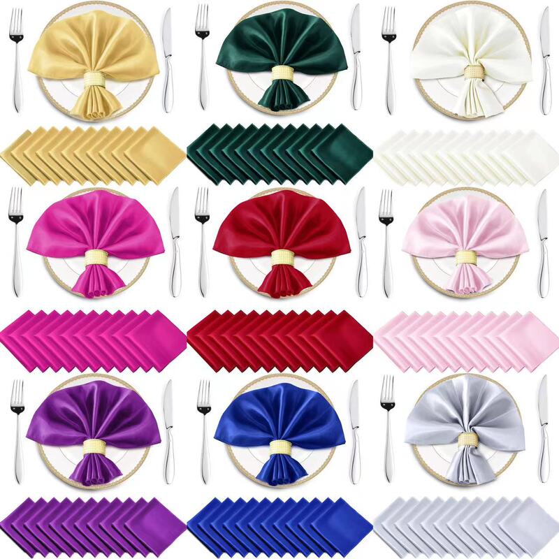 Amazon Hot Sale Sanding Napkin Cup Flower Hotel Mouth Cloth High Density Lock Edge Solid Color Napkin Wedding Style Placemat Tablecloth Amazon Hot Sale Sanding Napkin Cup Flower Hotel Mouth Cloth High Density Lock Edge Solid Color Napkin Wedding Style Placemat Tablecloth
