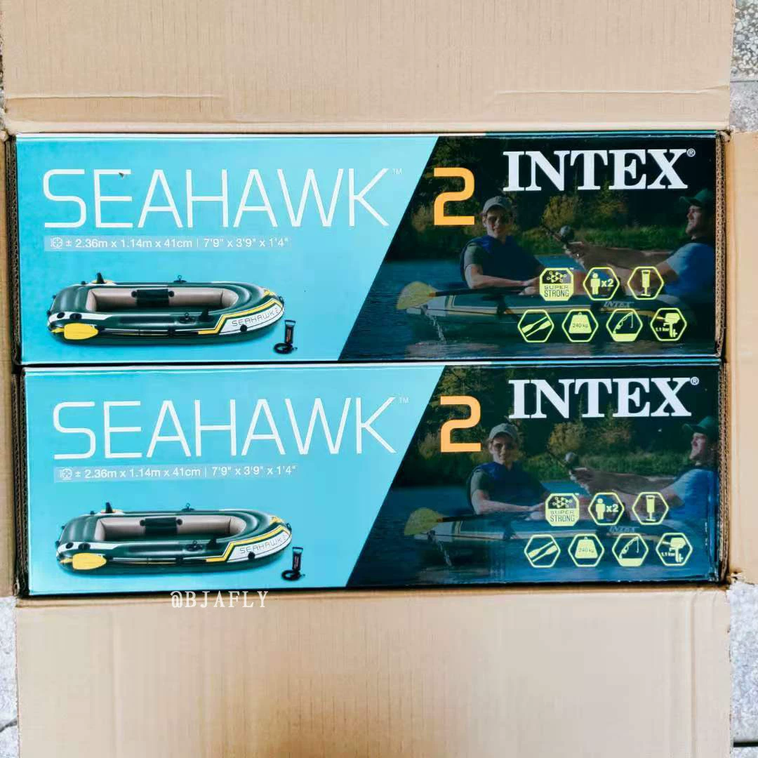 INTEX 6834 Seahawk Duo надувная лодка надувная каяк резиновая лодка утолщенная