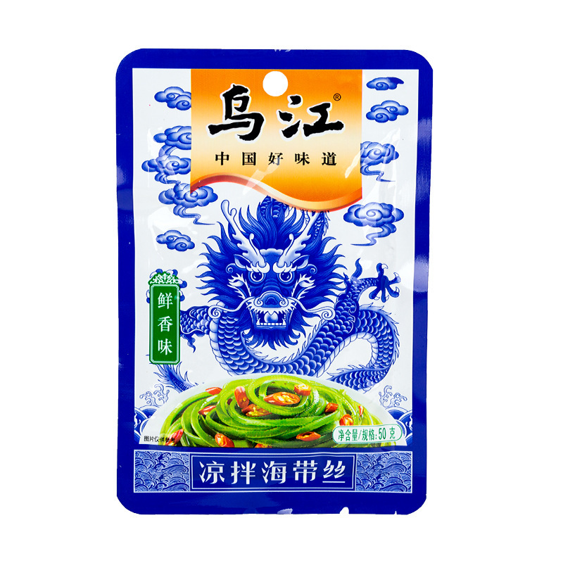 榨菜乌江培凌袋装涪陵榨菜脆口榨菜芯红油榨菜丝海带丝批发整箱|undefined