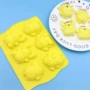 宝宝卡通硅胶米糕工具