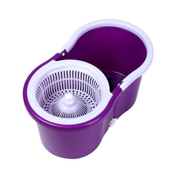 Fregona personalizada transfronteriza, descarga de agua de doble accionamiento, lavado a mano, sala de estar giratoria, dormitorio, limpieza de baño, fregona de cubo de 8 caracteres