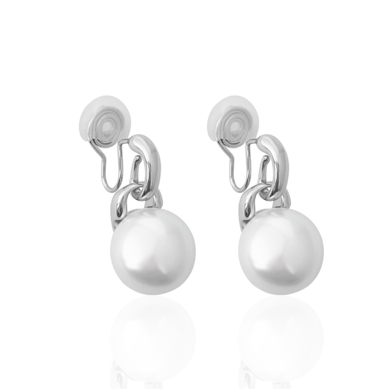 16g Weight 925 Sterling Silver Ear Needle Material Pearl Inlay Material Ear Cuffs, Ear Studs Classification 1 Pair Quantity Banquet, Daily, Date Occasion Copper Material Geometric Pattern All Seasons Season Women's Gender Plating, Inlay Design Elegant Style 1 Pair Elegant Geometric Plating Inlay Copper Pearl Ear Cuffs Ear Studs 8