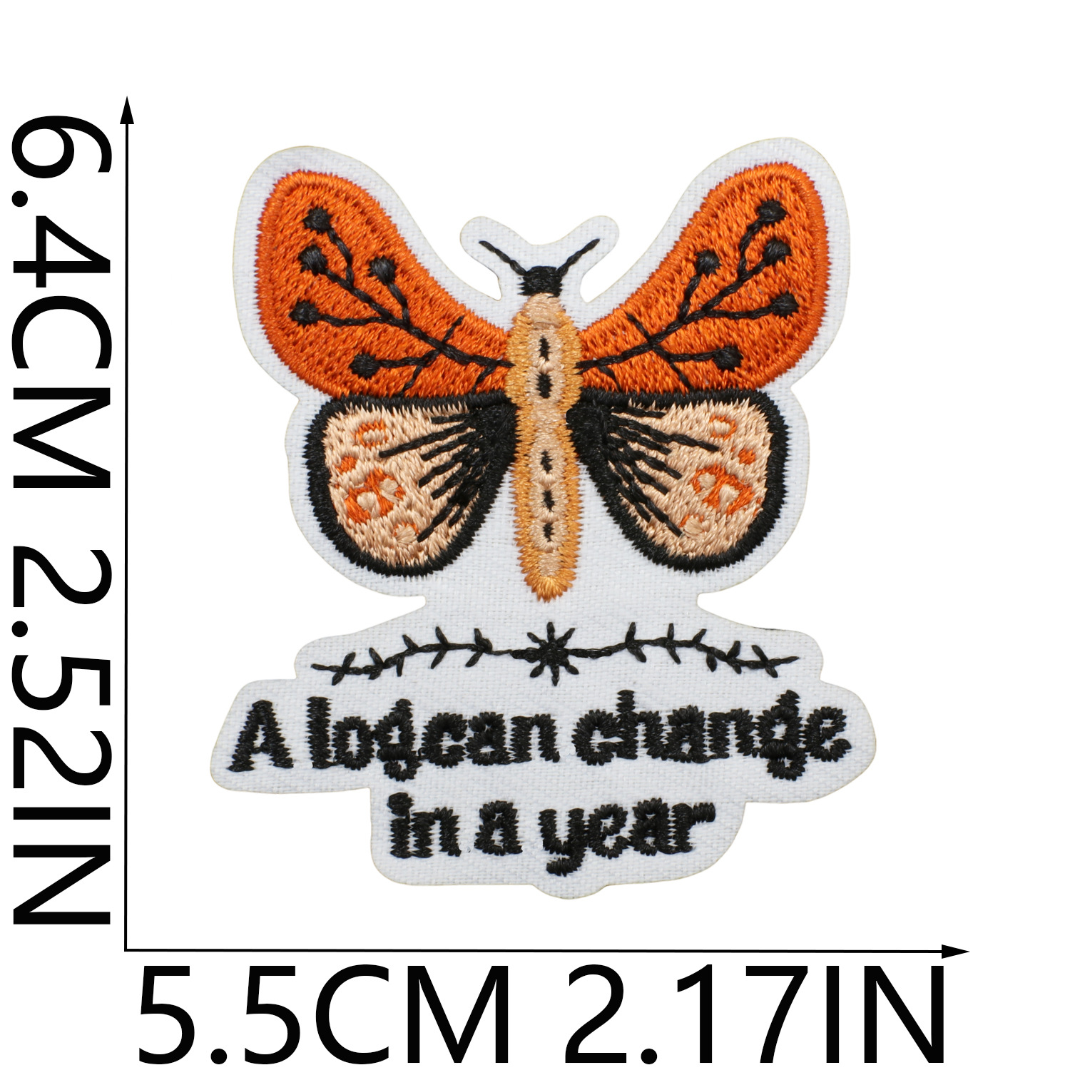3g Weight Clothing Sticker Patches Classification 1 Piece Quantity Dacron thread Material Letter, Rainbow, Butterfly Pattern Casual, Elegant, Lady Style Embroidery Craft 1 Piece Casual Elegant Lady Letter Rainbow Butterfly Dacron Thread Clothing Sticker Patches 4