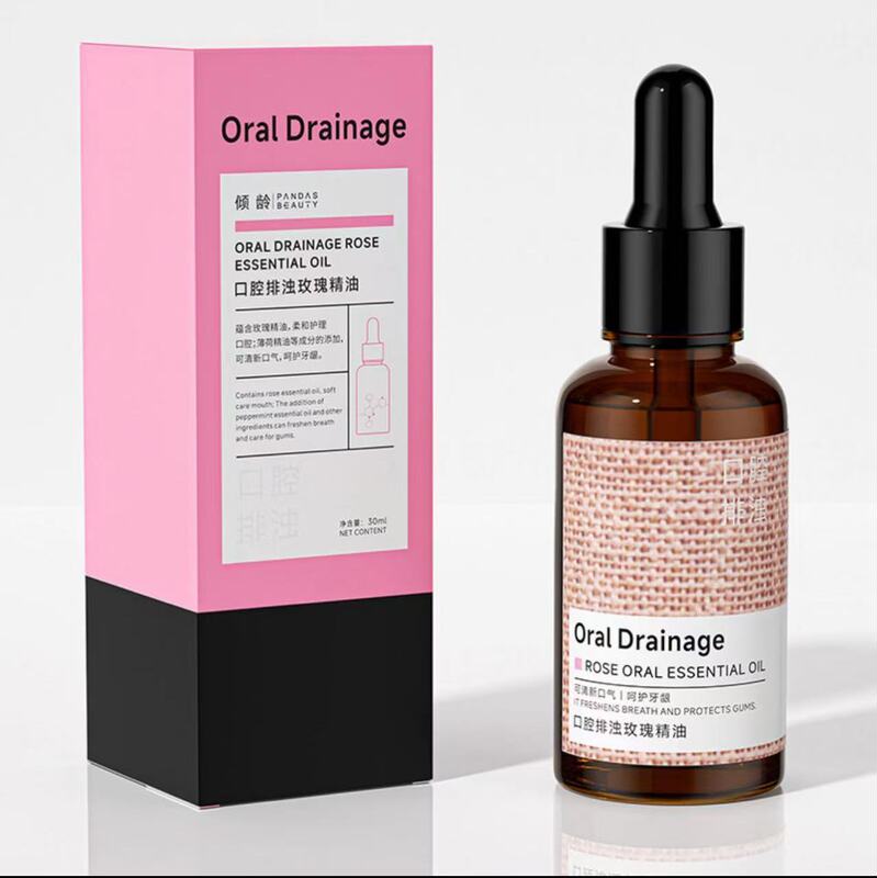 【48時間以内に発送】Qingling ココナッツ ローズ オーラル マウスウォッシュ エッセンシャル オイル 30ml 口腔ケアで口臭をきれいにします|undefined