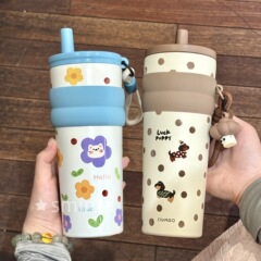 高品質 316 ステンレス鋼ストローカップ断熱カップ大容量ポータブルコーヒーカーカップアイスバーカップ