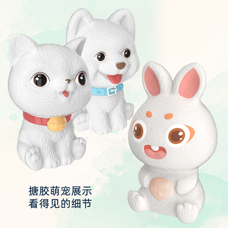 El comercio exterior de los niños de simulación de perro mascota vestidor cosméticos traje de juego casa cohete mochila mascota doctor juguete