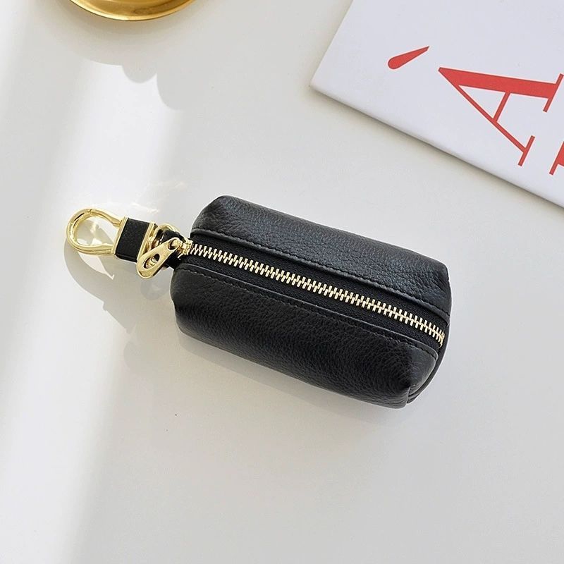 High-End Key Bag, Large-Capacity Car Key Storage Bag, Coin Purse, Soft Leather Multi-Functional Key Bag, 2026 New Model