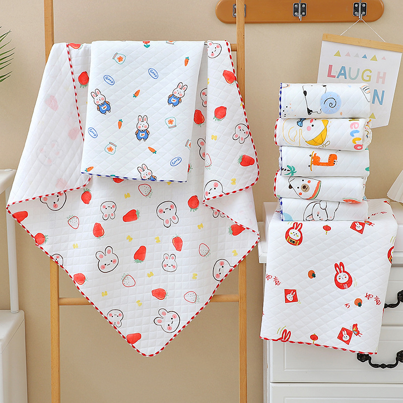 Class A baby cotton bag single three-layer thick newborn bag swaddling towel delivery room bath towel blanket all seasons universal