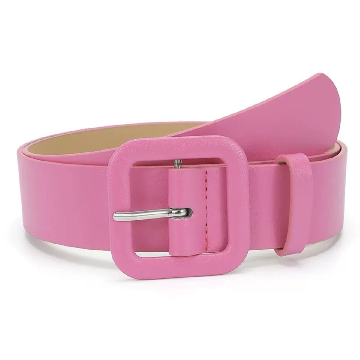Fuchsia red belt, 2023 collection, 2 carat